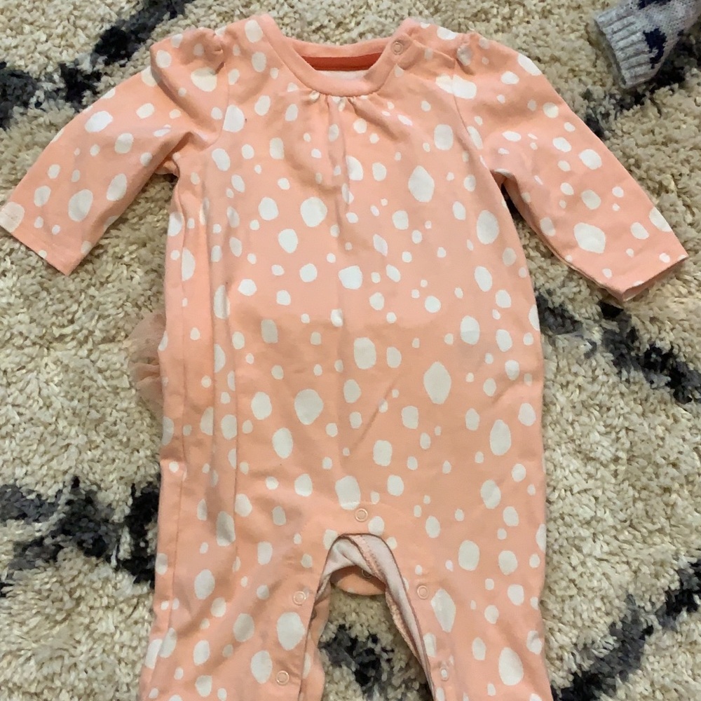 Cat and jack Romper ruffle butt